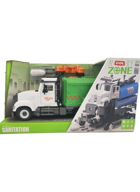 Ctoy Oyuncak Sök Tak Temizlik Kamyonu Ctoy Oyuncak Sök Tak Temizlik Kamyonu