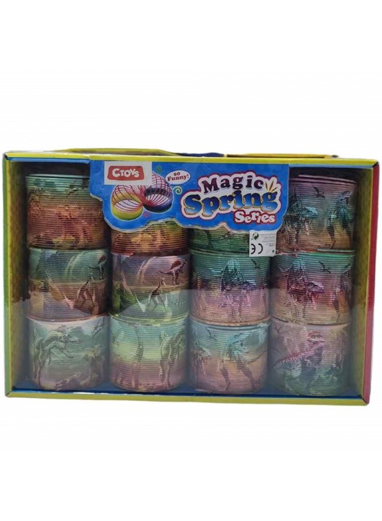 Ctoy Oyuncak Stres Yayı Dinazor CTOY-KL01-A (1 Adet)