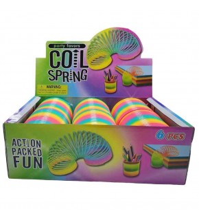 Ctoy Oyuncak Stres Yayı Gökkuşağı CTOY-HR105 (1 Adet)