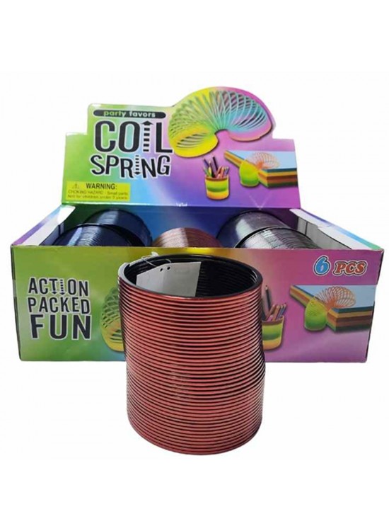 Ctoy Oyuncak Stres Yayı Metalik CTOY-HR105-X5 (1 Adet) Ctoy Oyuncak Stres Yayı Metalik CTOY-HR105-X5 (1 Adet)