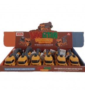 Ctoy Oyuncak Sürtmeli İnşaat Araçları CTOY-SY713-15G (1 Adet)