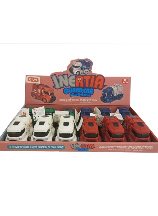 Ctoy Oyuncak Sürtmeli Mini Kamyonlar CTOY-SY713-15B (1 Adet)