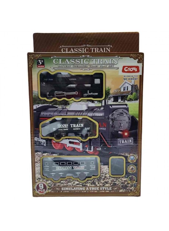 Ctoy Oyuncak Tren Seti 9 Parça CTOY-JHX3301