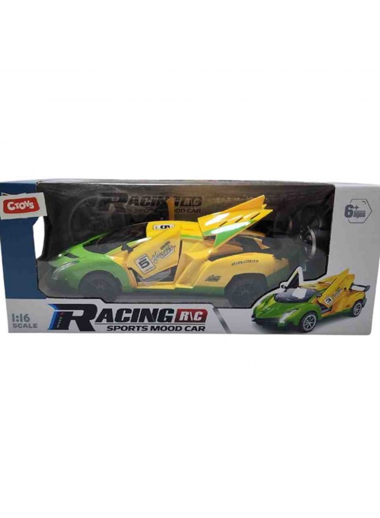 Ctoy Oyuncak Uzaktan Kumandalı Kapıları Açılabilir Yarış Arabası 1:16 CTOY-689S-2A