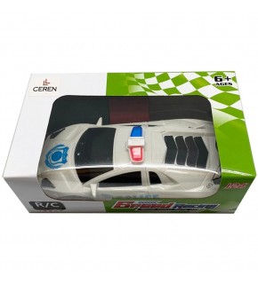 Ctoy Oyuncak Uzaktan Kumandalı Yarım Fonksiyonlu Polis Arabası 1:24