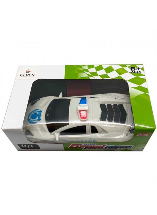 Ctoy Oyuncak Uzaktan Kumandalı Yarım Fonksiyonlu Polis Arabası 1:24 Ctoy Oyuncak Uzaktan Kumandalı Yarım Fonksiyonlu Polis Arabası 1:24