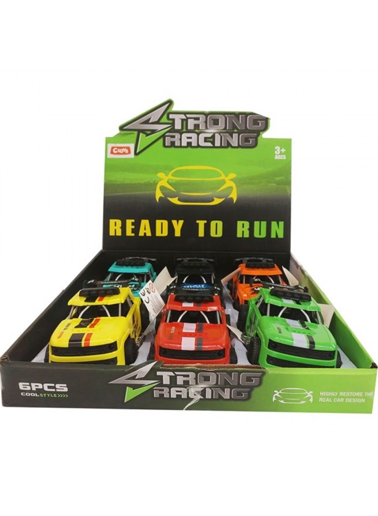 Ctoy oyuncak Yarış Arabası Sürtmeli CTOY-9823-60 (1 Adet)