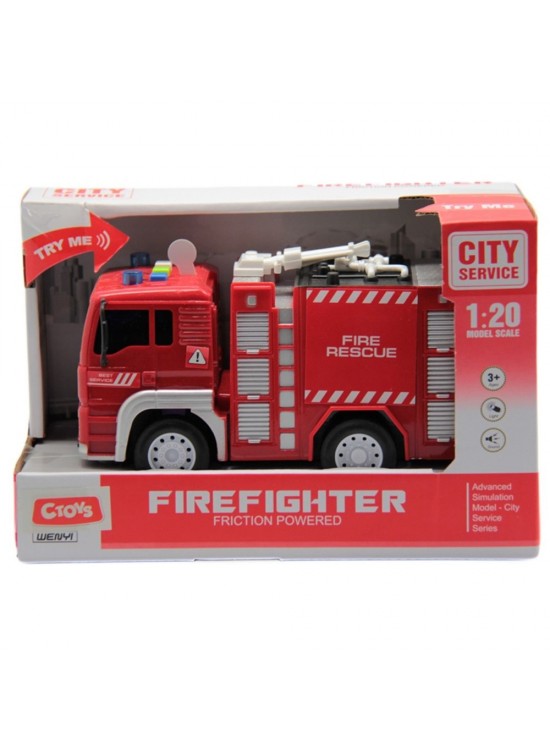 Ctoy Sesli Ve Pilli İtfaiye 1:16