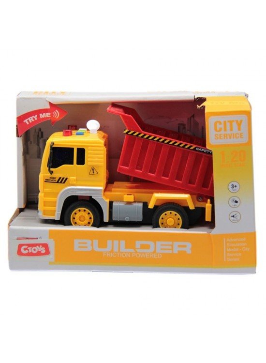 Ctoy Sesli Ve Pilli Kamyon 1:20 Ctoy Sesli Ve Pilli Kamyon 1:20