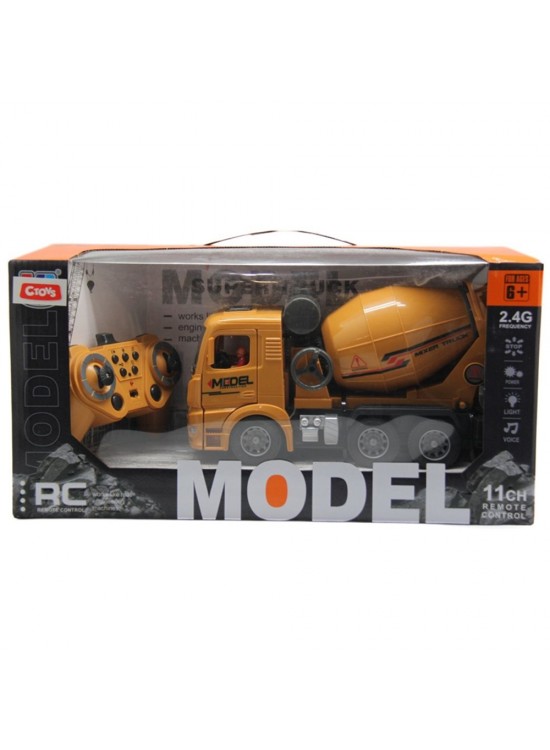 Ctoy Uzaktan Kumandalı Işıklı Sesli Usb İş Makinesi