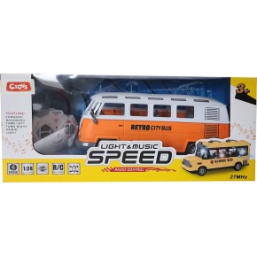 Ctoys Uzaktan Kumandalı Otobüs Işıklı Sesli 168B