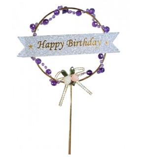 Çubuklu Metal Boncuklu