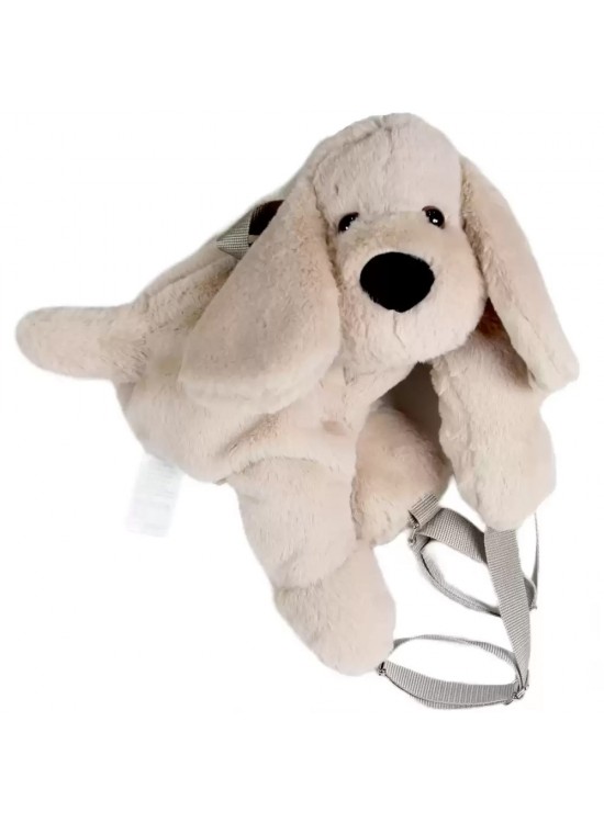 Dada Peluş Çanta Köpek Krem 45 Cm