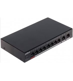 Dahua CS4010-8ET-60 8FE PoE Port (60W) 2GE Uplink Cloud Managed Desktop Switch