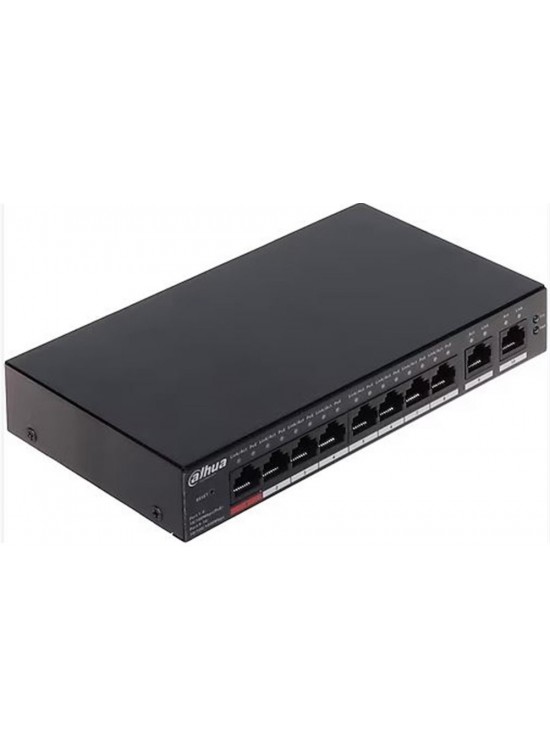 Dahua CS4010-8ET-60 8FE PoE Port (60W) 2GE Uplink Cloud Managed Desktop Switch