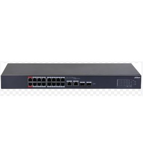 Dahua CS4218-16ET-135 16 Port 10-100-1000 Mbps Yönetilebilir Gigabit PoE Switch