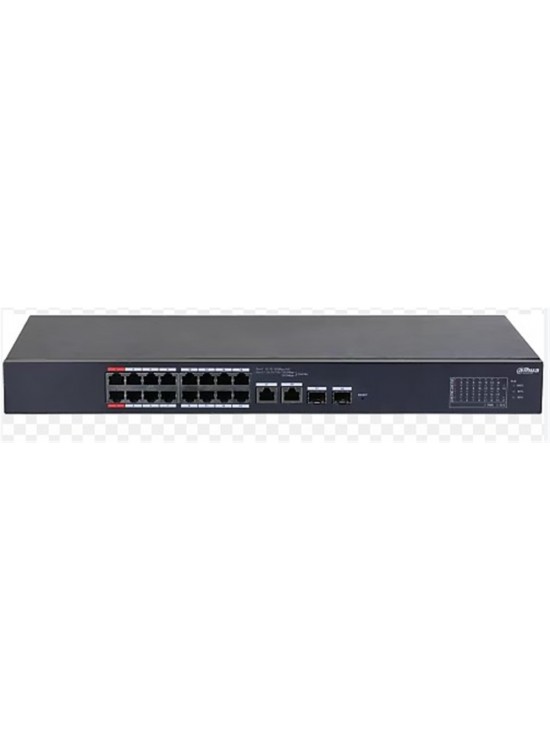 Dahua CS4218-16ET-135 16 Port 10-100-1000 Mbps Yönetilebilir Gigabit PoE Switch