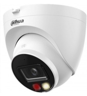 Dahua IPC-HDW1249T-S-IL 2MP 2.8MM Smart Dual Light Aydınlatmalı Sesli Renkli Color Dome IP Kamera