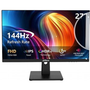 Dahua LM27-B221B 27" LED IPS 1ms 144Hz 1920x1080 FullHD DP+HDMI+Audio out (VESA) Siyah Monitör