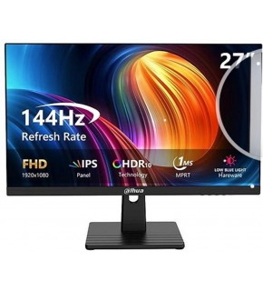 Dahua LM27-B221B 27" LED IPS 1ms 144Hz 1920x1080 FullHD DP+HDMI+Audio out (VESA) Siyah Monitör