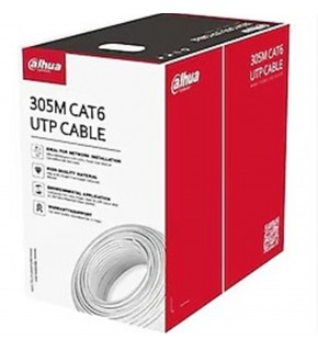 Dahua PFM920I  Saf Full Bakır Cat6 Kablo Mavi 305 Metre İç Ortam