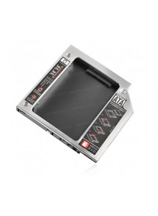 Dark DK-AC-DSOSD12 StoreX X.Tray Notebook Optik Sürücü SATA Disk Yuvası Dönüştürücü (12.7mm)