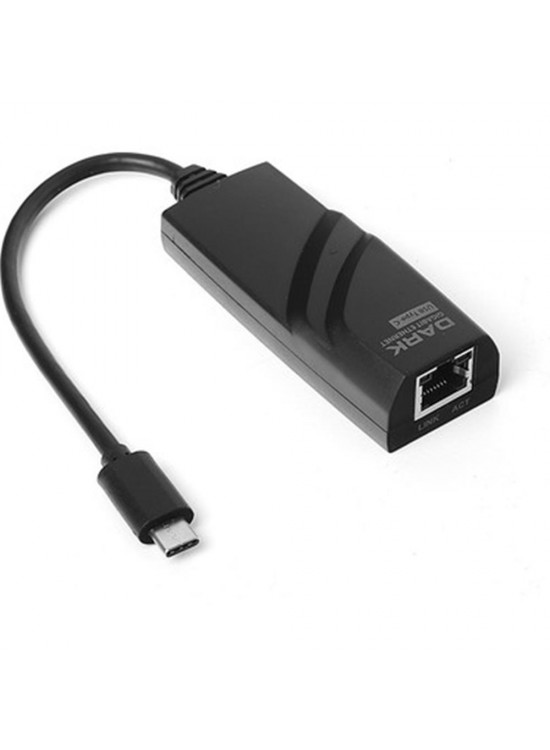 Dark DK-AC-U31XGLAN USB3.1 Type-C - 10-100-1000 Gigabit LAN Ethernet Ağ Dönüştürücü Dark DK-AC-U31XGLAN USB3.1 Type-C - 10-100-1000 Gigabit LAN Ethernet Ağ Dönüştürücü