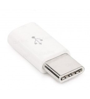 Dark DK-AC-U31XMICROW USB3.1 TypeC Erkek - Micro USB2.0 Dişi Dönüştürücü Beyaz
