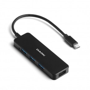 Dark USB31X41A Connect Master X5 USB3.1 Type-C to 4 Port USB-A 3.0 & 1X Type-C Charge