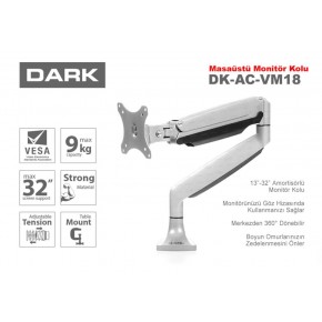 Dark DK-AC-VM-18 1x13"-32" Monitör Destekli
