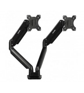 Dark DK-AC-VM200 2 x 17"-32" Monitör Destekli Amortisörlü Masa Monte LCD Monitör ve TV Kolu