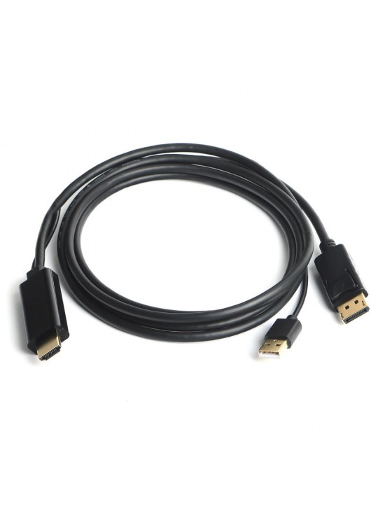 Dark DK-CB-AHDMIXDP2 HDMI to DisplayPort Dönüştürücü 2 Metre USB Güç Kablosu Destekli Kablo Dark DK-CB-AHDMIXDP2 HDMI to DisplayPort Dönüştürücü 2 Metre USB Güç Kablosu Destekli Kablo