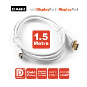 Dark DK-CB-DPXMDPL150 1.5 Metre Mini DisplayPort - Display Port Kablo