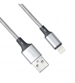 Dark DK-CB-LT100BR Lightning Örgülü 'Quick Charge' Destekli Şarj ve Data Kablosu (1 Metre)