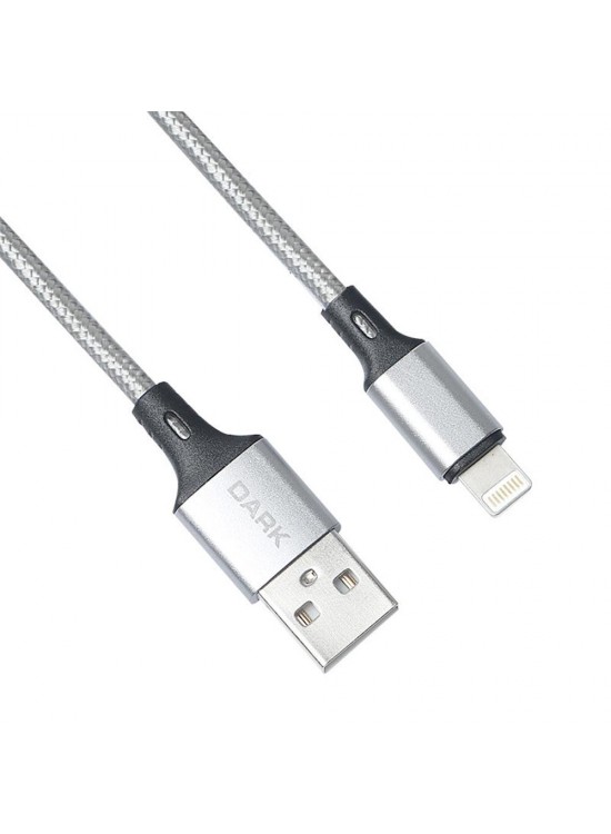 Dark DK-CB-LT100BR Lightning Örgülü 'Quick Charge' Destekli Şarj ve Data Kablosu (1 Metre) Dark DK-CB-LT100BR Lightning Örgülü 'Quick Charge' Destekli Şarj ve Data Kablosu (1 Metre)