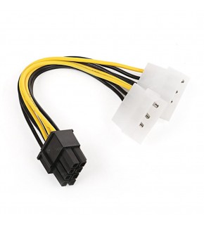 Dark DK-CB-P104 2x Molex 4Pin to 6+2Pin PCI-E Dönüştürücü Kablo