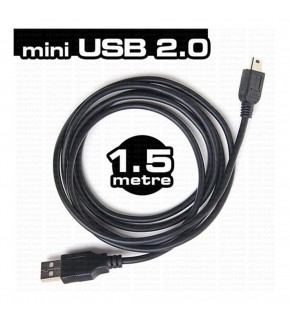 Dark  DK-CB-USB2MINIL150Mini USB 2.0 1.5m Şarj ve Data Kablosu