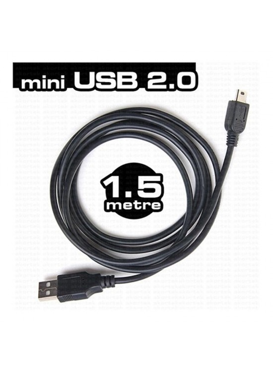 Dark DK-CB-USB2MINIL150Mini USB 2.0 1.5m Şarj ve Data Kablosu Dark DK-CB-USB2MINIL150Mini USB 2.0 1.5m Şarj ve Data Kablosu