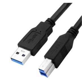 Dark"DK-CB-USB3PRNL150" USB 3.0 1.5m Printer Kablosu (USB3.0 A Tip Erkek - B Tip Erkek)