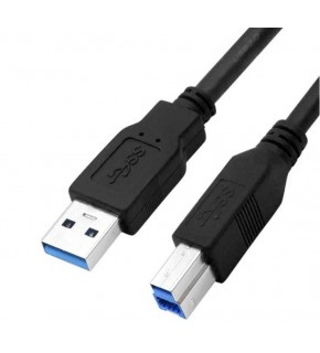 Dark"DK-CB-USB3PRNL150" USB 3.0 1.5m Printer Kablosu (USB3.0 A Tip Erkek - B Tip Erkek)