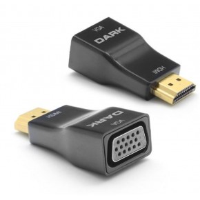 Dark "DK-HD-AHDMIXVGA5" HDMI to VGA Dijital - Analog, Full HD, Mini Dönüştürücü