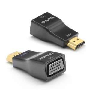 Dark "DK-HD-AHDMIXVGA5" HDMI to VGA Dijital - Analog, Full HD, Mini Dönüştürücü