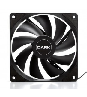 Dark"DKCCF123R"12cm  1200 RPM, 36 CFM, Güçlü Soğutma Sessiz Siyah Kasa Fanı