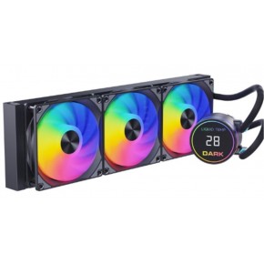 Dark DKCCW362 Freezer W362 2025 Edition 360mm 300W TDP, ARGB LEDli Sıcaklık Göstergeli Sıvı Soğutma