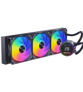 Dark DKCCW362 Freezer W362 2025 Edition 360mm 300W TDP, ARGB LEDli Sıcaklık Göstergeli Sıvı Soğutma