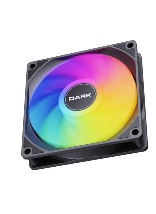 Dark"DKCF126F" Sessiz 12cm FRGB 1200 RPM, 36CFM, Siyah Kasa Fanı