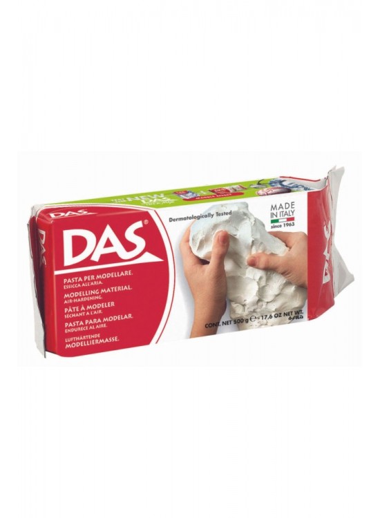 Das Seramik Oyun Hamuru Beyaz 500Gr