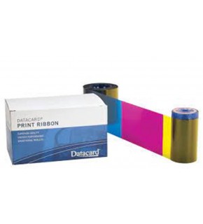 Datacard 534700-002-R010 YMCKT 1-2 Yarım Panel Renkli Ribon+Temizleme Rulosu+Temizleme Kartı