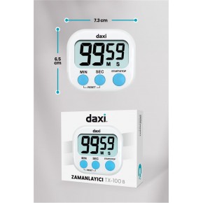Daxi TX-100 Beyaz Kronometre
