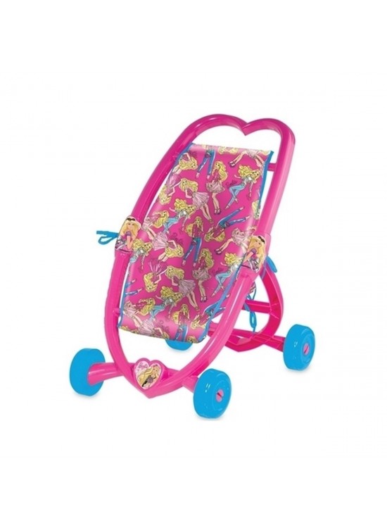 Dede Oyuncak Barbie Kalpli Puset Set 03036